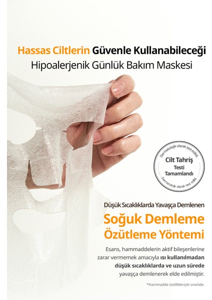 Yuja Infused Water Mild Sheet Mask - Aydınlatıcı Yuja Maskesi