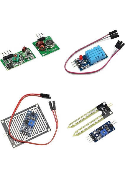 16 Arada 1 Akıllı Sensör Modülleri Kiti Öğrenim Kiti Ahududu PI/STM32/UNO R3/51 Mikrodenetleyici Için (Yurt Dışından) modelleri