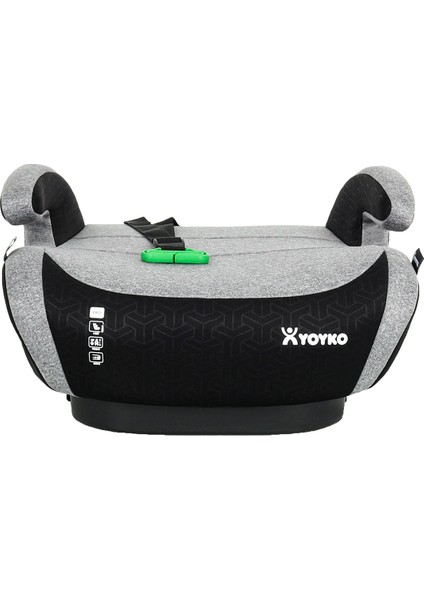 Isofix Bağlantılı 15-36 kg Oto Koltuğu Yükseltici Booster Gri indirimleri