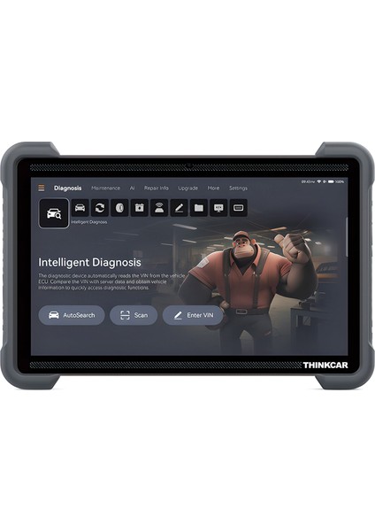 Thinktool Expert 399 Yapay Zeka Destekli Profesyonel Araç Arıza Tespit Cihazı