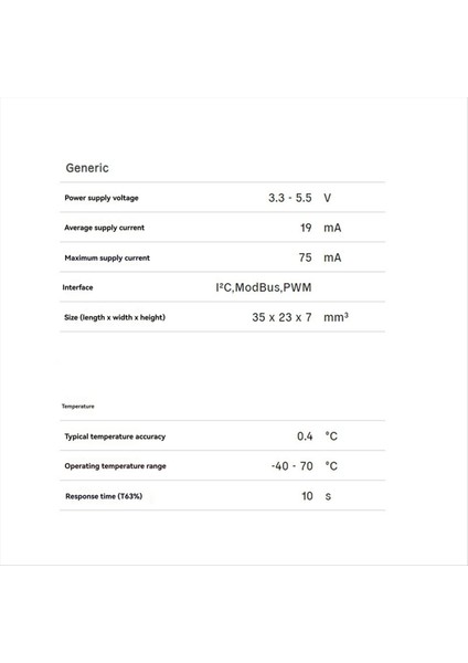 2pcs SCD30 Co2 ve Rh/t Ölçümler Için Hava Kalitesi Sensörleri Modülü I2C Modbus Pwm (Yurt Dışından) fırsatları