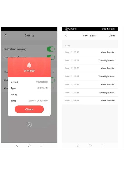 Tuya Smart Zigbee Siren Kablosuz Sesli ve Görünür Alarm 100DB Anti-Tamper Ac Güç Iş Hacim Ayarı Ab Fişi (Yurt Dışından)
