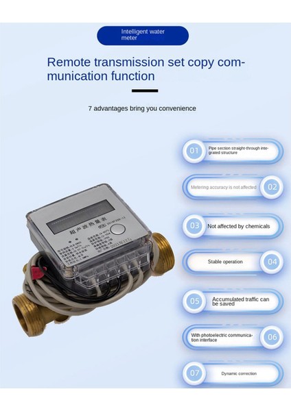 D25 Akıllı Isıtma Akışı Ölçer Ultrasonik Klima Isıtma ve Soğutma Valf Olmadan Ultrasonik Metroloji (Yurt Dışından) fırsatları