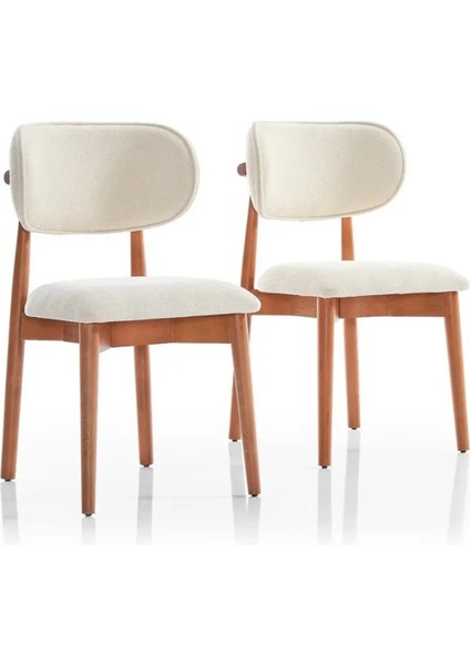 Herba 2'li Ahşap Sandalye, Modern Mutfak ve Yemek Sandalyesi modelleri