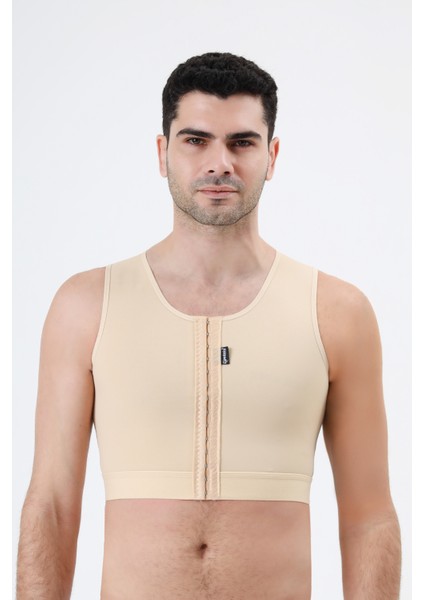 Erkek Siyah Jinekomasti Kısa Korse CM01