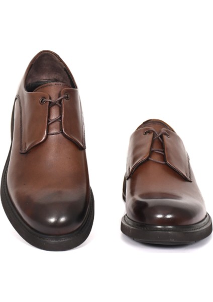 Hakiki Deri Kahverengi Klasik Erkek Ayakkabı - Eva Taban - 3987 modelleri