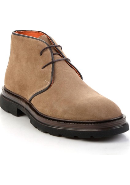 Taupe Hakiki Deri Erkek Bot & Bootie E02648611702 fiyatları
