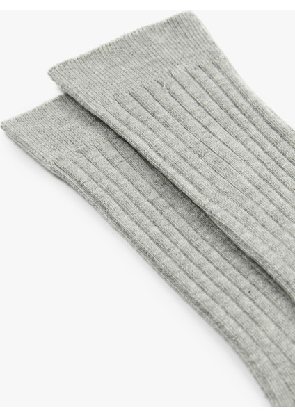 Dokulu Soket Çorap modelleri