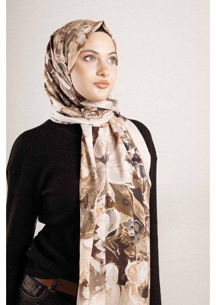 Desenli Pamuk İpek Şal Desen-2 fırsatları