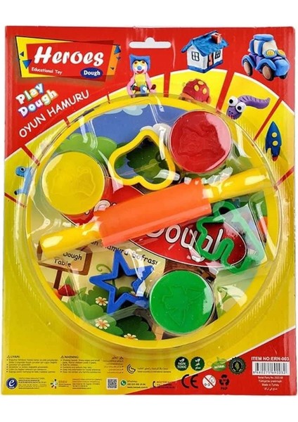 Heroes Sofralı Oyun Hamuru Seti ERN-003
