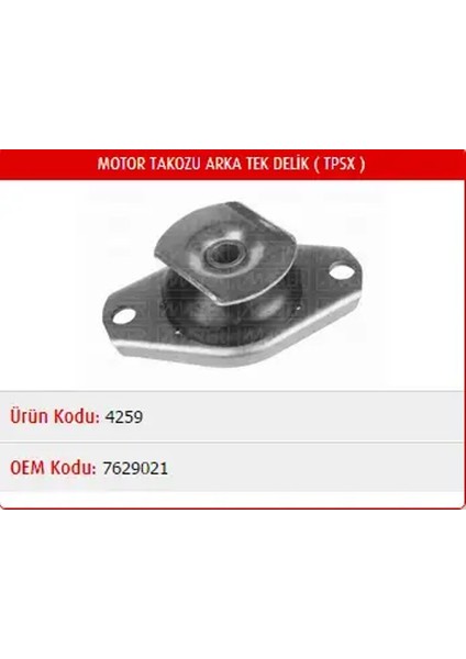 M4259 Motor Takozu (Arka) 7629021