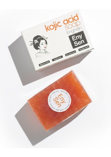 Doğal Kojik Asitli Cilt Sabunu Leke Karşıtı & Aydınlatıcı (Yüz & Vücut) 100GR modelleri