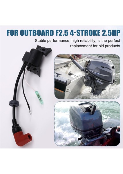 Dıştan Takma Motor Cdı Ignitor 69M-85640-00 69M-85640 Yamaha Dıştan Takma F2 5 4-Stroke 2 5hp (Yurt Dışından) fırsatları