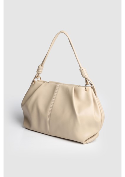 Lagraccio Paris Kadın Brale Yumuşak Deri El ve Omuz Çantası Vizon modelleri