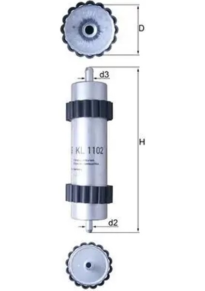 KL1102 Yakit Filtresi 4G0127401