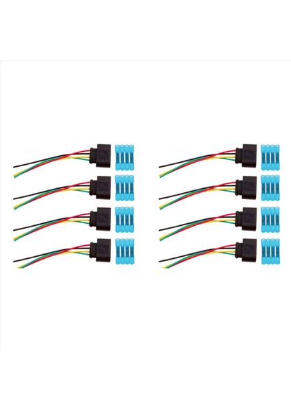 8set Audi A3 A4 A5 A6 Tt Vw Passat Jetta 1J0973724 Için 8set Ateşleme Konnektörü Kablo Çekme Kablo Fişi (Yurt Dışından)