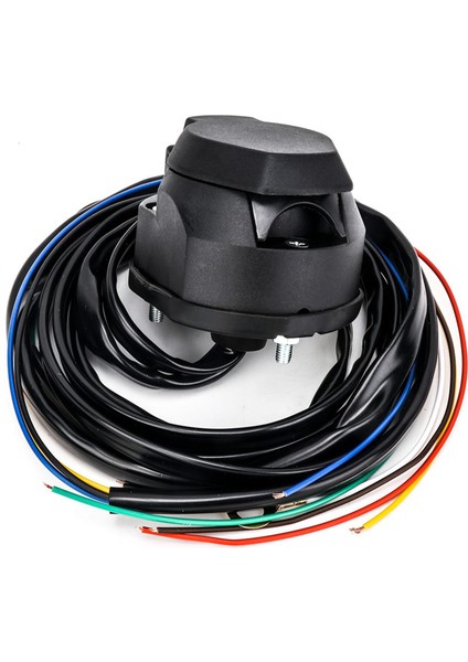 3x Tirol Yeni 7 Pin Römork Soket Kablosu 1 5m Tel Römork Kablolama Konnektörü Parçaları (Yurt Dışından) fiyatları