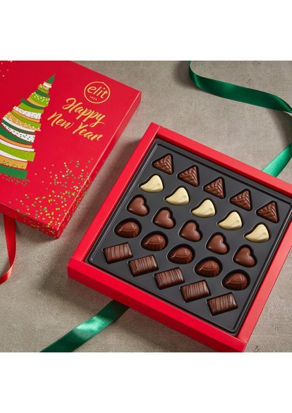 Happy New Year Karışık Dolgulu Çikolata 267g Glutensiz
