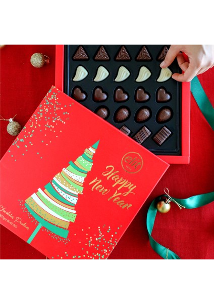 Happy New Year Karışık Dolgulu Çikolata 267g Glutensiz fırsatları