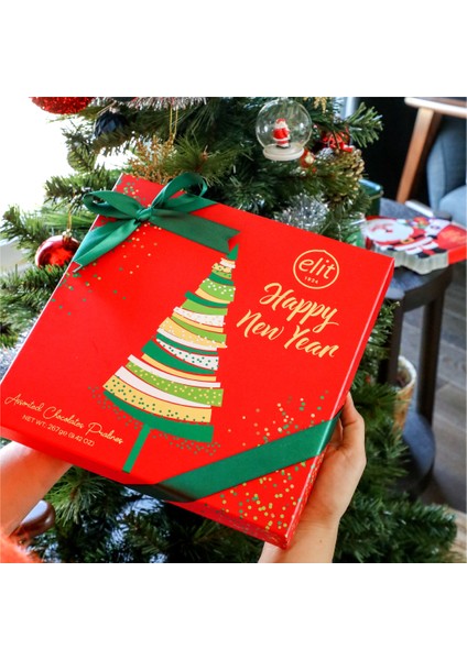 Happy New Year Karışık Dolgulu Çikolata 267g Glutensiz indirimleri