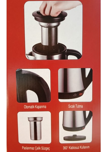 Haus+ Elektrikli Çay Makinesi indirimleri