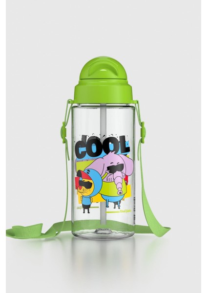 Leya Kral Şakir Desenli 1000 ml Çocuk Beslenme Kabı ve 500 ml Suluk Seti 222051 Yeşil modelleri