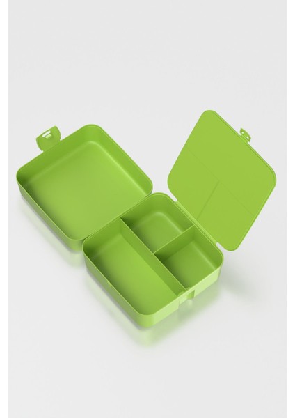 Leya Kral Şakir Desenli 1000 ml Çocuk Beslenme Kabı ve 500 ml Suluk Seti 222051 Yeşil