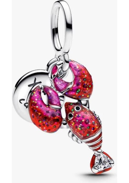 Istakoz Sallantılı S925 Charm