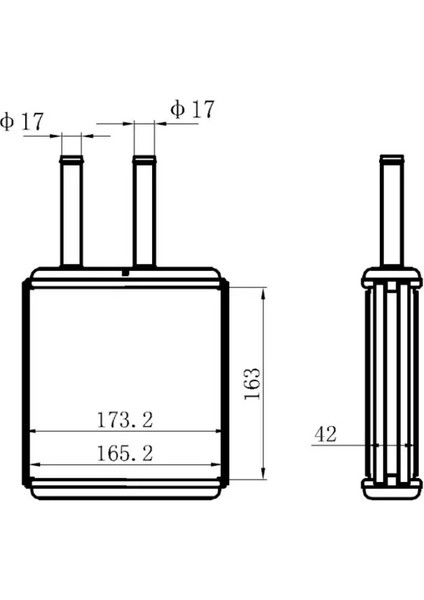 KKI008042 Kalorifer Petegi 0K01161A10A OK01161A10A