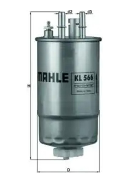 KL566 Yakit Filtresi 1542785 1578143 55702102