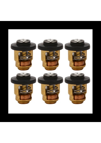 6pc 6E5-12411-00 6E5-12411-02 6E5-12411-10 Yamaha Dıştanezi Motor Motor Parçası Için Suzuki Için Termostat (Yurt Dışından)