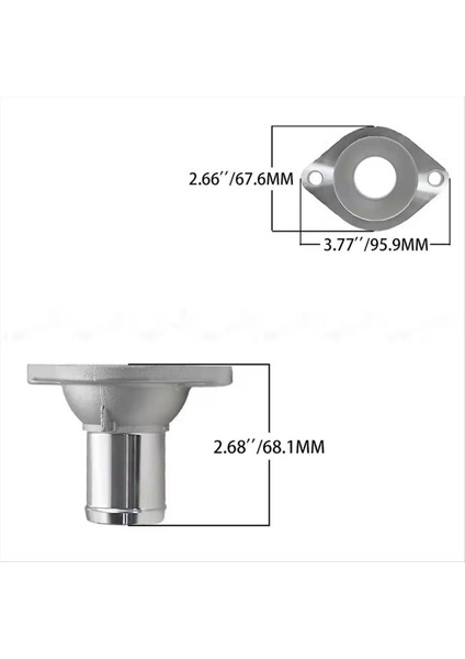 25125-42540 1305A142 Mitsubishi L200 Mmth K64 K74 2500 Dizel 2WD 4WD Için Soğutucu Termostat Muhafazası (Yurt Dışından) fiyatları