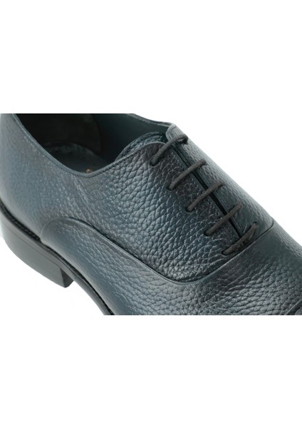 Hakiki Deri Siyah Klasik Erkek Kösele Ayakkabı - K166