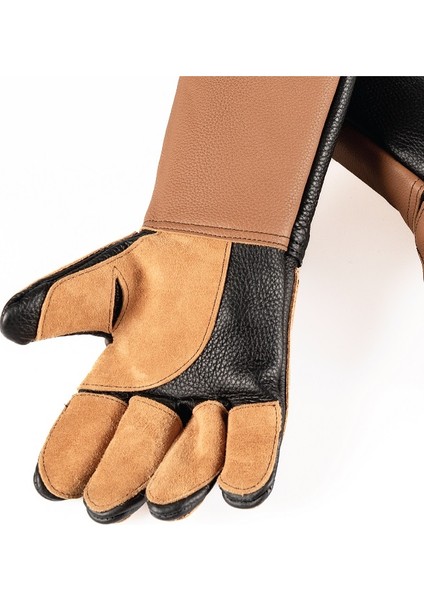 Silinebilir Kedi Tutma – Yakalama Eldiveni -%100 Deri -Tırnak Geçirmez -