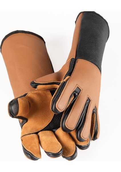 Silinebilir Kedi Tutma – Yakalama Eldiveni -%100 Deri -Tırnak Geçirmez -