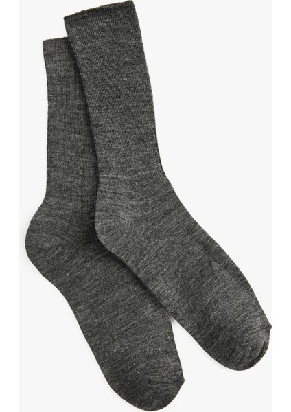 Desenli Soket Çorap