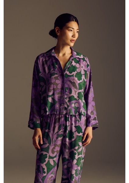 Kadın Vegan Dokuma Uzun Kollu Gömlek fiyatları