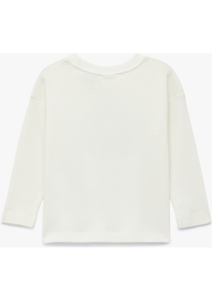 Harry Potter Baskılı Uzun Kollu Bisiklet Yaka Lisanslı Oversize Tişört fiyatları