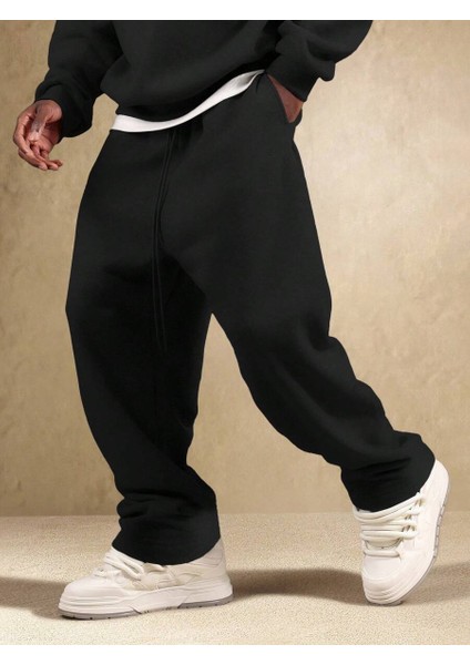 Baggy Erkek 3 Iplik Bol Kesim Bol Paça Mevsimlik Eşofman fiyatları