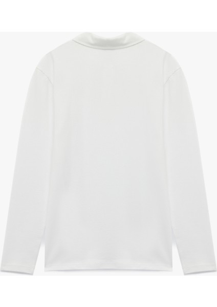 Pamuklu Uzun Kollu Atatürk Baskılı Polo Yaka Tişört fiyatları