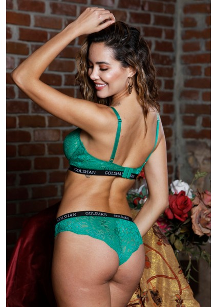 Gaudi Brazilian Slip, Kadın Dantel Brezilyan Yeşil Külot modelleri