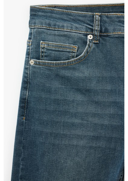 Normal Bel Pamuklu Cepli Skinny Fit Jean Pantolon - Michael Jean modelleri