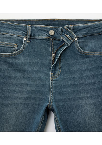 Normal Bel Pamuklu Cepli Skinny Fit Jean Pantolon - Michael Jean fırsatları