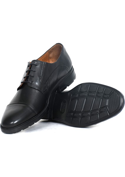Hakiki Deri Siyah Klasik Erkek Ayakkabı Bağcıklı - 3337 indirimleri