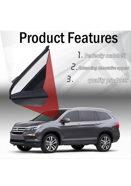 Honda Pilot Ridgeline Için Ayna Köşesi Kalıp Üçgeni Çamurluk Kapağı Düz 2016-2022 75495-TG7-A01 Sol (Yurt Dışından) fiyatları