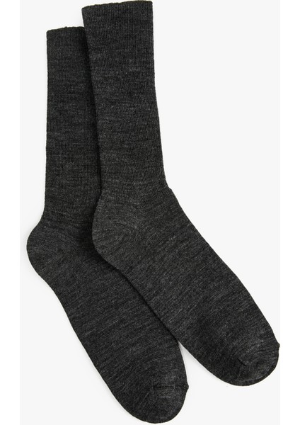 Desenli Soket Çorap