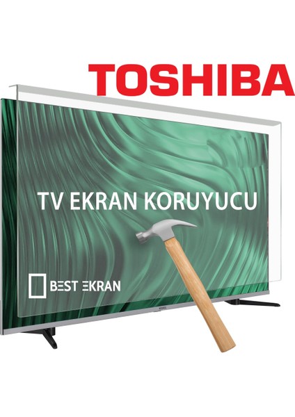 Toshiba 65" Inç 164 Ekran 4K Ultra Hd Vidaa Smart LED Tv Koruyucu