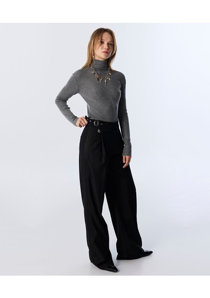 KARMA METAL AKSESUARLI PANTOLON TW6250003214001