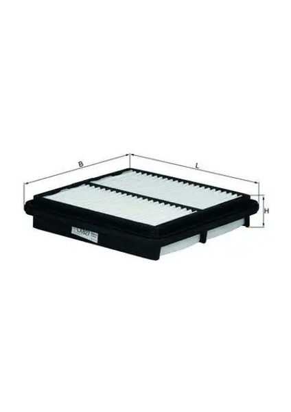 LX827 Hava Filtresi 96182220
