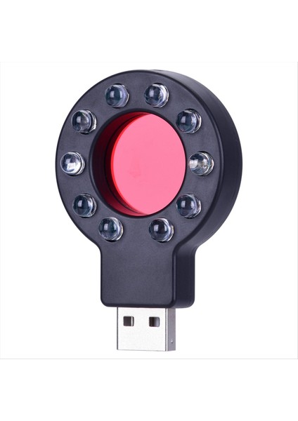 Kamera Dedektörü Kamera Lens Kızılötesi Tarama Dedektörü Standart USB Arayüzü Mobil Güç Kaynağına Takın (Yurt Dışından)